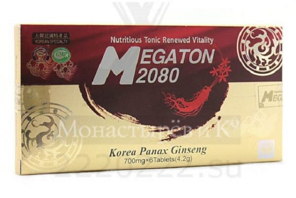 Megaton 2080 tăng cường sức khoẻ